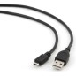 Gembird CCP-MUSB2-AMBM-6 USB-kabel 1.8m Sort Gembird CCP-MUSB2-AMBM-6 USB-kabel 1.8m Sort
